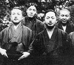 Kenwa Mabuni with Yasuhiro Konishi