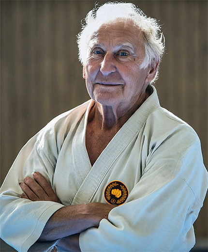 Rhys Collins 9th dan Hanshi